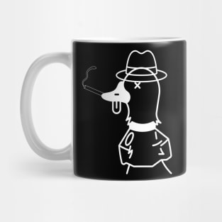 to all my haters funny duck Mug